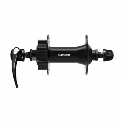 Втулка передняя MTB Shimano FH-QB400-HM, CUES, 32отв. QR, OLD:135мм, 6 болтов EHBQB400BAL