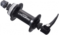 Втулка дисковая передняя Shimano HB-M595 Deore  2010. 32сп, для диск торм Center Lock. черн