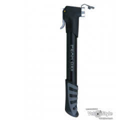 Насос Topeak Peak DX II Mini, Т-ручка 6bar/макс., алюм чорний TPD-3B