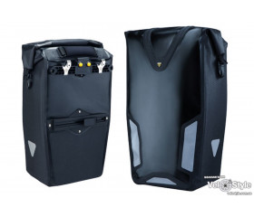 Сумка для багажника Topeak TT9829B Pannier DryBag 25 л. черная 1400 г 1 шт.