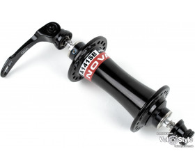 Втулка передняя MTB Novatec A141SB, промподшипники, черная -36H