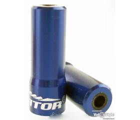 Оконцовка рубашки тормоза Alligator M5*17.5mm синий