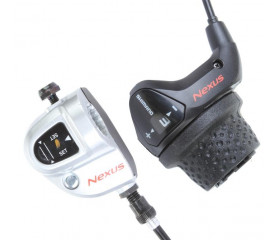 Манетка Shimano SL-3S41 RevoShift 3-скор. коротк грипса, черн.