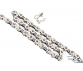 Цепь KMC X8 116 Silver-Gray links 6-8 скоростей с замком (оригинал)