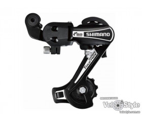 Перемикач швидкостей задній Shimano RD-TY21 Tourney, 6/7ск. коротке плече, болт