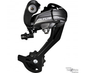 Переключатель скоростей задний Shimano RD-M370 Altus, 9ск. черн. ERDM370SGSL