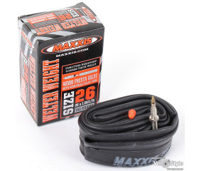 Камера MAXXIS Welter Weight 26X1.50/1.75 L:48мм Presta разборной ниппель для герметика