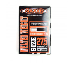 Камера MAXXIS Welter Weight 27.5x1.50/1.75 AV L:48мм под автомобильный насос