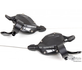 Манетки SRAM X-5 TRIGGER 10x3ск. чорний