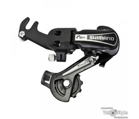 Переключатель скоростей задний Shimano RD-TY21 Tourney, 6/7ск. среднее плечо, крюк