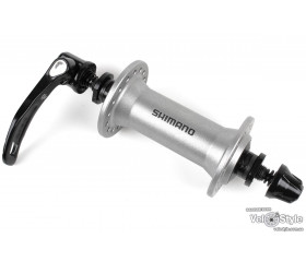Втулка передняя Shimano HB-T4000 32H серебр