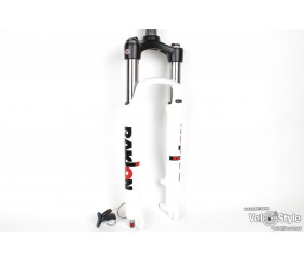 Вилка Suntour RAIDON-X3-COIL 26 b/100 белая Disc