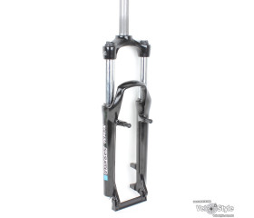 Вилка Suntour XCM P 26 120 BL, хід 120мм, під V-BR/Disk, чорна