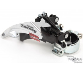 Переключатель скоростей передний Shimano FD-TY500-TM6 Tourney, TopSwing, 42T, 34.9/31.8мм