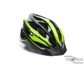Шолом OnRide Mount глянсовий чорно-зелений