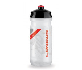 Фляга LONGUS TESA 600ml прозорий із червоним 25000