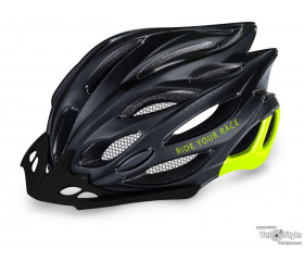 Шолом R2 Wind black carbon, neon yellow, gloss ATH01R/M