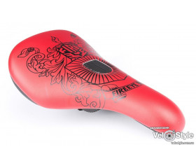 Седло DJ / BMX / Street FireEye Shield Pivotal красный