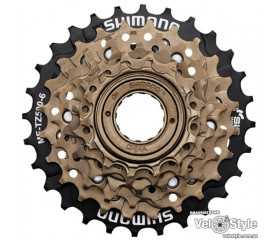 Зірки задні з тріскачкою Shimano MF-TZ500-6, 14-28 6 зірок