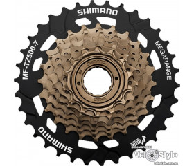 Звезды задние с трещоткой Shimano MF-TZ500-7 14-34 7 звезд