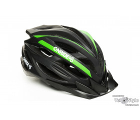 Шолом OnRide Grip чорно-зелений