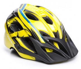 Шолом OnRide Rider глянсовий жовто-блакитний 48-52cm
