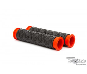 Ручки керма OnRide Mixed Grip чорно-червоний