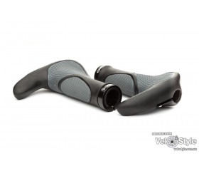 Ручки руля OnRide HornGrip30 черно-серый