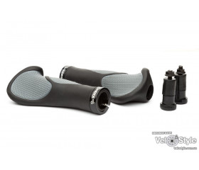 Ручки руля OnRide HornGrip10 черно-серый