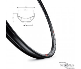 Обод Mach1 TRUCKY 30 DISK 27,5" 32отв. FV черный 370593