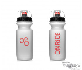 Фляга OnRide Ram 600ml із ковпачком прозорий червоний 6931620239