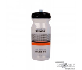 Фляга Zefal Sense Soft 65 (155H) 650мл пласт., різьб. кришка Soft-Cap System, прозр.