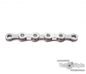 Цепь KMC X12 12ск. с замком 126 звеньев silver-silver (оригинал)