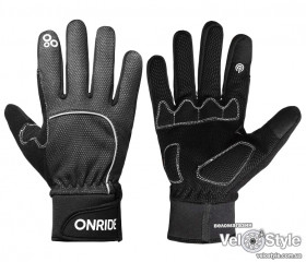Велорукавички OnRide Icy 10 чорні