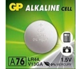 Батарейка GP LR44 1,5V (A76) Alkaline
