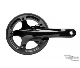Шатуни Shimano FC-S501 Alfine інтегрована вісь 170мм 39Т з кареткою BB-RS500