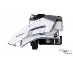 Переключатель скоростей передний Shimano FD-M2020 ALTUS 2X9 универс тяга Top-Swing 34,9/31,8/28,6мм адапт
