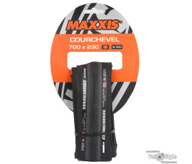Покришка MAXXIS Courchevel 3С 700x23c | 120TPI | Folding | Triple Compound | чорно-сіра