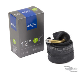 Камера Schwalbe AV 1 12x1.90-2.50 (47/62-203) 40mm (45°) 10405320 под автомобильный ниппель