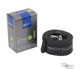 Камера Schwalbe AV21 27.5x1.50-2.40 40mm 10400050 под автомобилиный ниппель