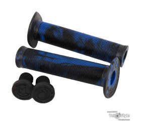 Ручки руля BMX KENCH С фланцем KH-GP-01-MIX Black-Blue