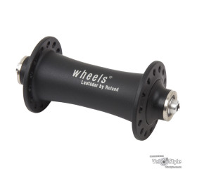 Втулка передняя Wheels by Roland V-Brake пром подшипники черная 28H