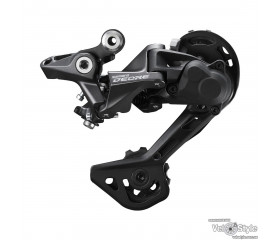 Перемикач швидкостей задній Shimano RD-M5120-SGS DEORE SHADOW+ 10/11 ск. довге плече