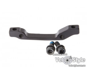 Адаптер для дисковых тормозов Shimano SM-MA-F160P/S для Disk, с болтами крепежн. (2шт), черн без лого