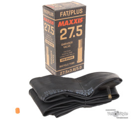Камера MAXXIS FAT/Plus 27.5X3.8/5.0 1.0mm SV под автомобильный насос