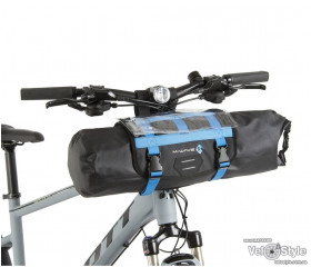 Сумка на руль M-Wave Rough Ride Front L 122631 59*23см черно-синяя