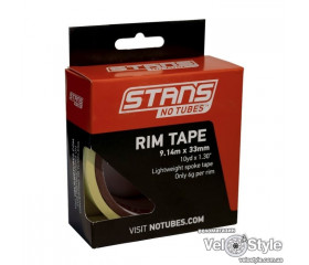 Лента ободная Stans Notubes Tubeless Rim tape 33mm AS0134 для бескамерных колёс