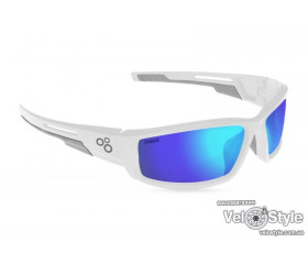 Окуляри OnRide Point фільтр Revo Blue матовий білий-сірий 69315110070