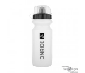 Фляга OnRide Ram 20 600ml з ковпачком та мембраною прозорий чорний 6931620232