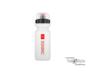 Фляга OnRide Ram 20 600ml з ковпачком та мембраною прозорий червоний 6931620235
